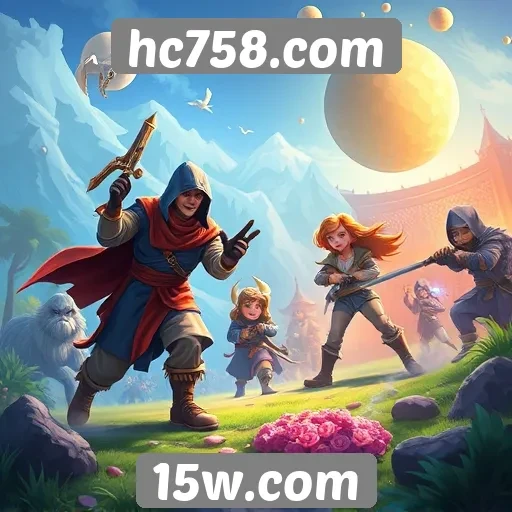 Variedade de jogos disponíveis em hc758.com